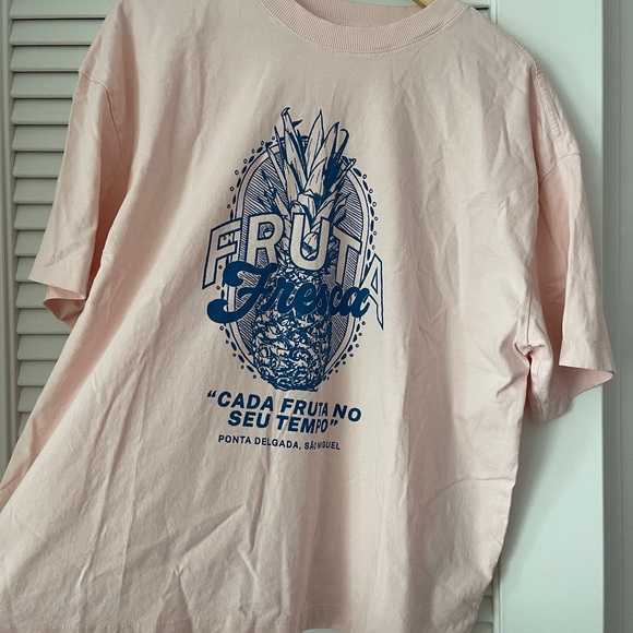 Cotton On Light Pink Graphic Tee - Picture 1 of 3